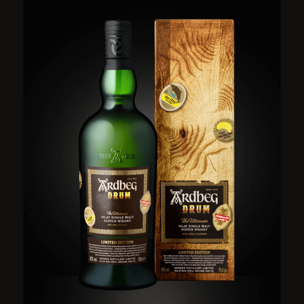 ARDBEG DRUM WHISKY SINGLE MALT 0,7L + KARTON - Sklep online