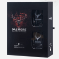 THE DALMORE 15YO WHISKY SINGLE MALT 0,7L + 2 SZKLANKI