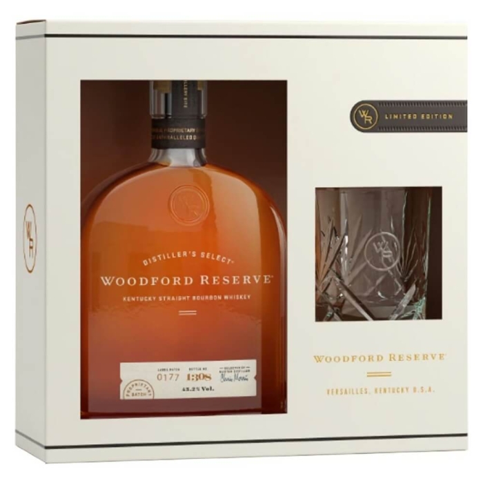 WOODFORD RESERVE BOURBON 0,7L + 1 SZKLANKA