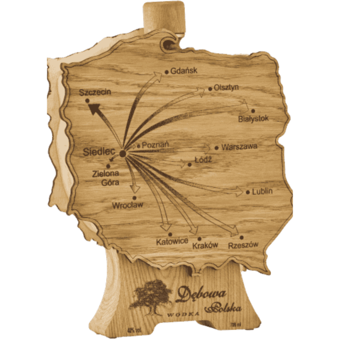 DĘBOWA POLSKA MAPA POLSKI 0,7L
