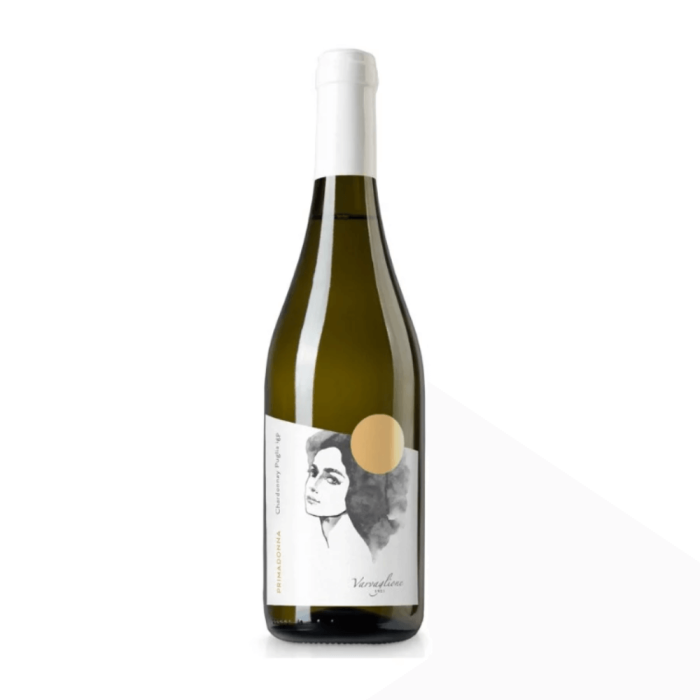 VARVAGLIONE PRIMADONNA CHARDONNAY DI PUGLIA WINO WŁOSKIE WYTRAWNE 0,75L
