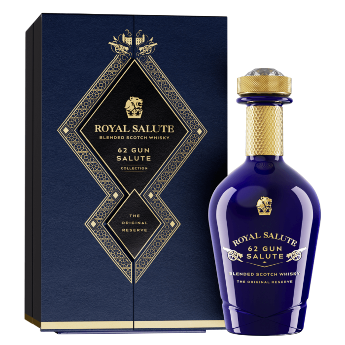 ROYAL SALUTE 62 GUN SALUTE WHISKY 0,7L + OPAKOWANIE - EKSKLUZYWNA PERFEKCJA W KAŻDEJ KROPLI
