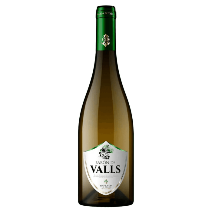 BARON DE VALLS BLANCO BIAŁE PÓŁWYTRAWNE WINO HISZPAŃSKIE 0,75L