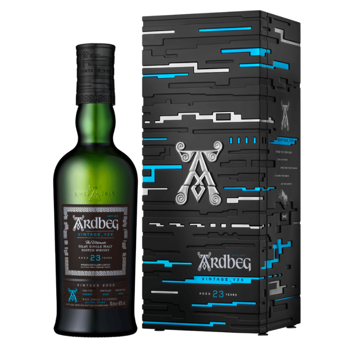 ARDBEG VINTAGE Y2K 23YO – LIMITED RELEASE + OPAKOWANIE