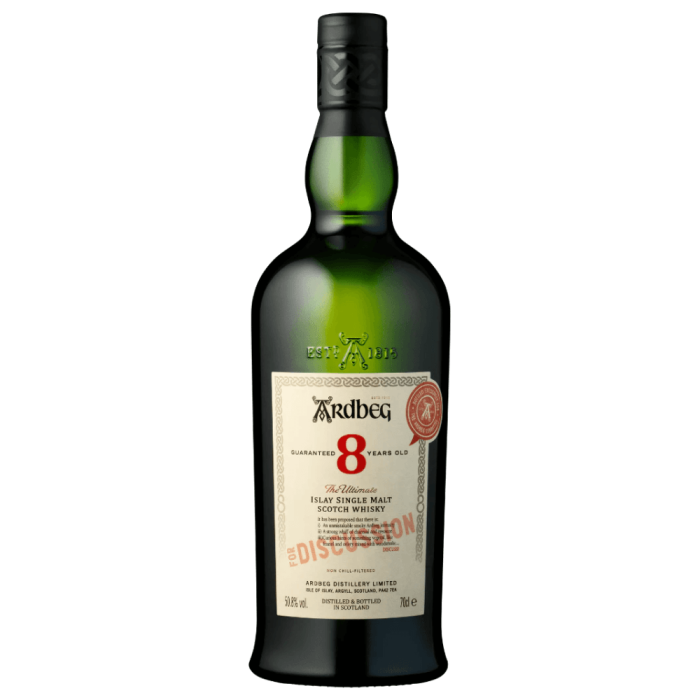 ARDBEG 8YO FOR DISCUSSION WHISKY SINGLE MALT 0,7L