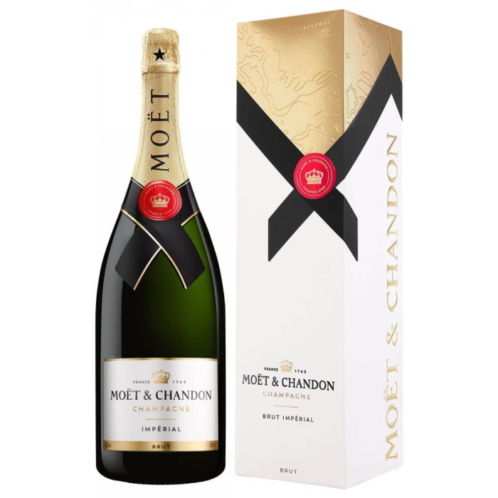 Szampan MOET & CHANDON BRUT IMPERIAL 1,5L + KARTON