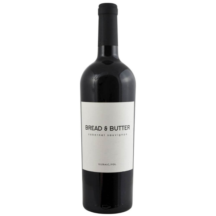 BREAD & BUTTER CABERNET SAUVIGNON CZERWONE WYTRAWNE WINO USA 0,75L BOGATY SMAK, SUBTELNA STRUKTURA