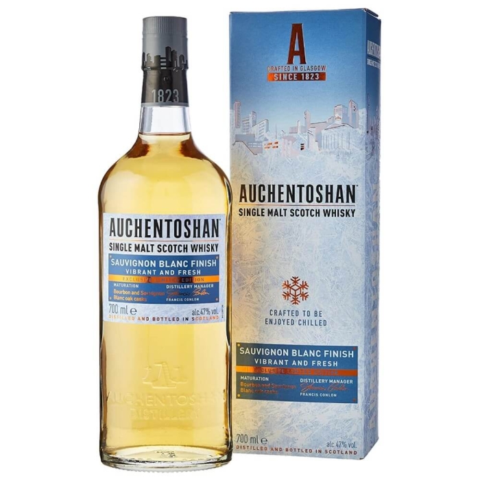 AUCHENTOSHAN SAUVIGNON BLANC WHISKY SINGLE MALT 0,7L + OPAKOWANIE