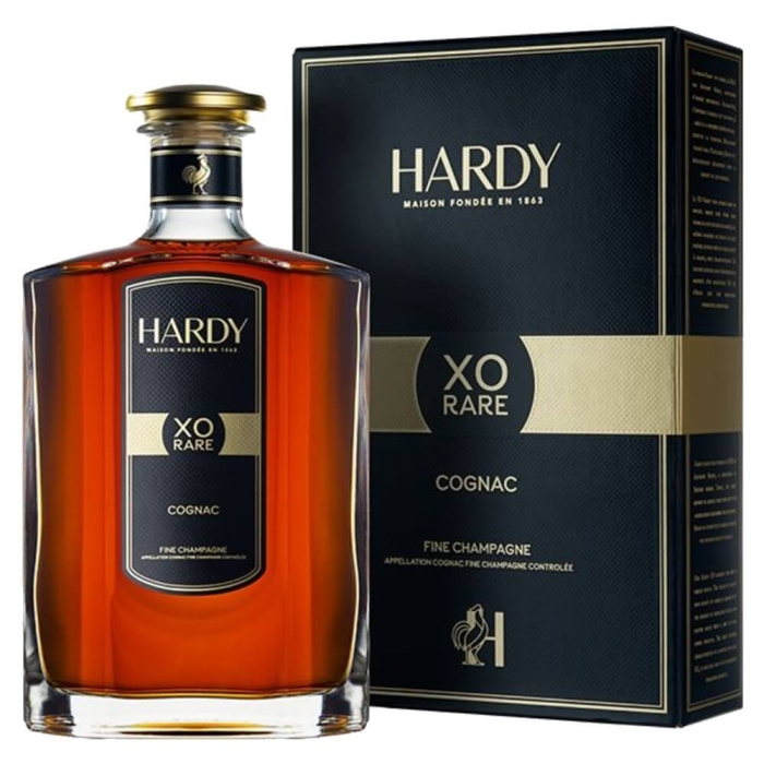 HARDY XO RARE COGNAC 0,7L + KARTONIK