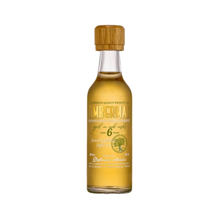 DĘBOWA POLSKA WHISKY TIMBERMAN 0,05L (MINI)