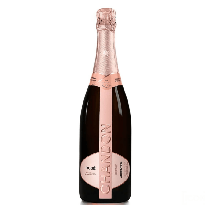 CHANDON ROSE BRUT WINO MUSUJĄCE ARGENTYŃSKIE WYTRAWNE 0,75L OWOCOWA FINEZJA Z DOLINY UCO