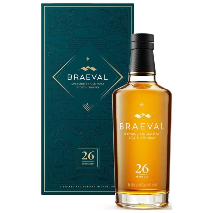 BRAEVAL 26YO 0,7L SECRET SPEYSIDE II + OPAKOWANIE