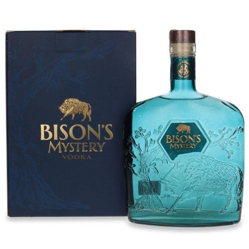 BISON'S MYSTERY VODKA  0,7L - ELEGANCJA I LUKSUS W KAŻDYM DETALU