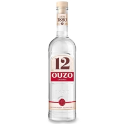 OUZO 12 0,7L - 1880 (GREEK) 