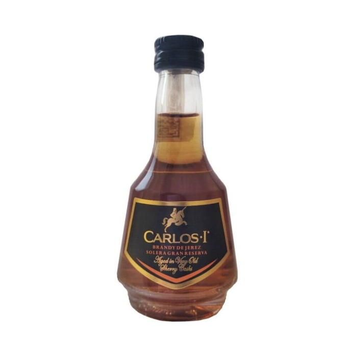 CARLOS I SOLERA GRAN RESERVE BRANDY 0,05L (MINI)