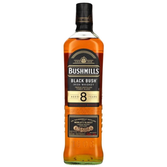 BUSHMILLS BLACK BUSH WHISKY 0,7L