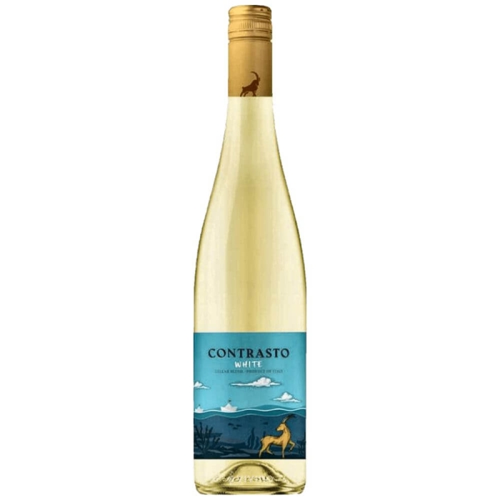 CONTRASTO BIANCO VIGNETI DELLE DOLOMITI IGT WINO WŁOSKIE WYTRAWNE 0,75L