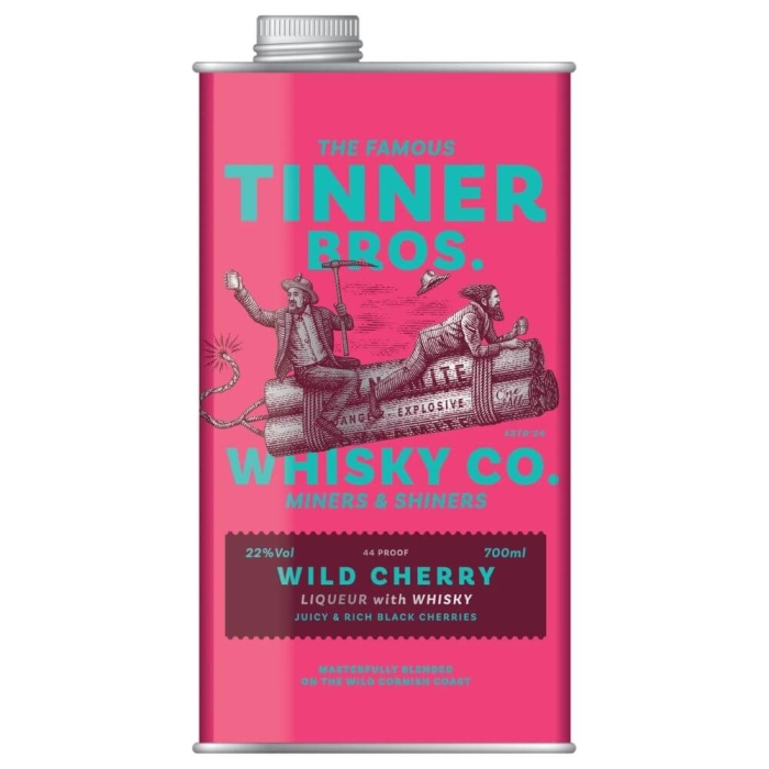 TINNER BROS WILD CHERRY WHISKY LIQUEUR 0,7L