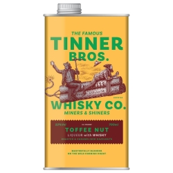TINNER BROS TOFFEE NUT WHISKY LIQUEUR 0,7L LIKIER NA BAZIE WHISKY INSPIROWANY LEGENDAMI O GÓRNIKACH