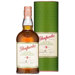 GLENFARCLAS 8YO SINGLE MALT WHISKY 0.7L + GIFT BOX – A YOUTHFUL SCOTCH WHISKY FROM THE GLENFARCLAS ARCHIVES