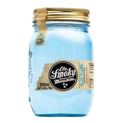 OLE SMOKY BLUE FLAME MOONSHINE 0,5L - AMERYKAŃSKA KSIĘŻYCÓWKA O DUŻEJ MOCY