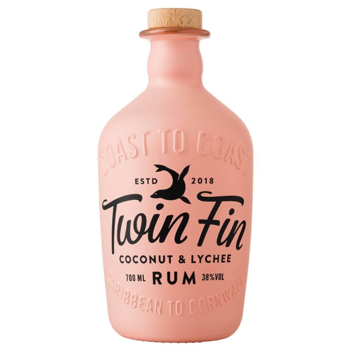 TWIN FIN COCONUT AND LYCHEE RUM 0,7L