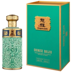 DRAGON & JADE CHINESE BAIJIU 0,5L + OPAKOWANIE WYSOKIEJ JAKOŚCI CHIŃSKA WÓDKA O WIELOWIEKOWEJ TRADYCJI