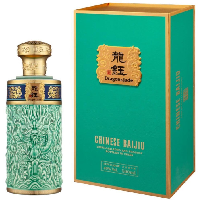 DRAGON & JADE CHINESE BAIJIU 0,5L + OPAKOWANIE
