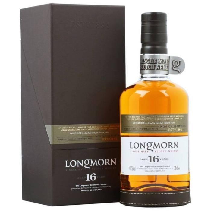 LONGMORN 16YO WHISKY SINGLE MALT 0,7L + OPAKOWANIE