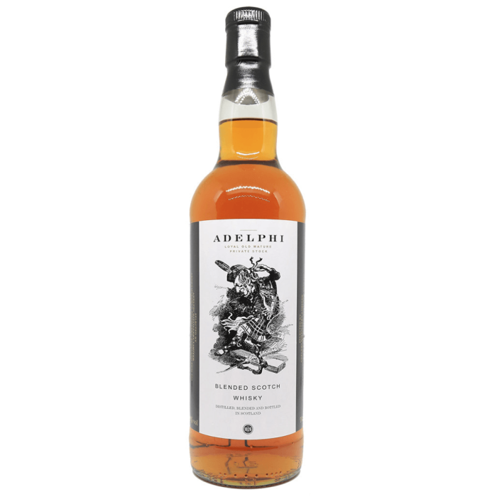 ADELPHI PRIVATE LABEL BLEND 0,7L SZKOCKI BLEND WHISKY TWORZONY METODĄ SOLERA