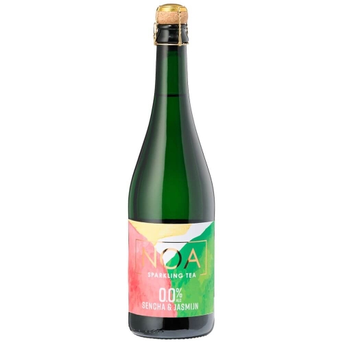 NOA SPARKLING TEA SENCHA JASMINE 0% 0,75L – BEZALKOHOLOWA MUSUJĄCA ZIELONA HERBATA PREMIUM Z JAŚMINEM