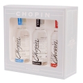 CHOPIN VODKA ZESTAW 3 x 0,05L (MINI)