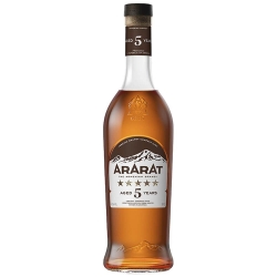 ARARAT 5* ARMENIAN BRANDY 0,5L - ORIGINAL ARMENIAN BRANDY