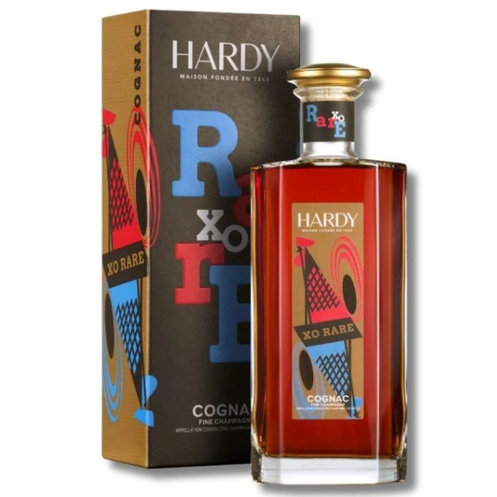 HARDY XO RARE COGNAC 0,7L + KARTONIK