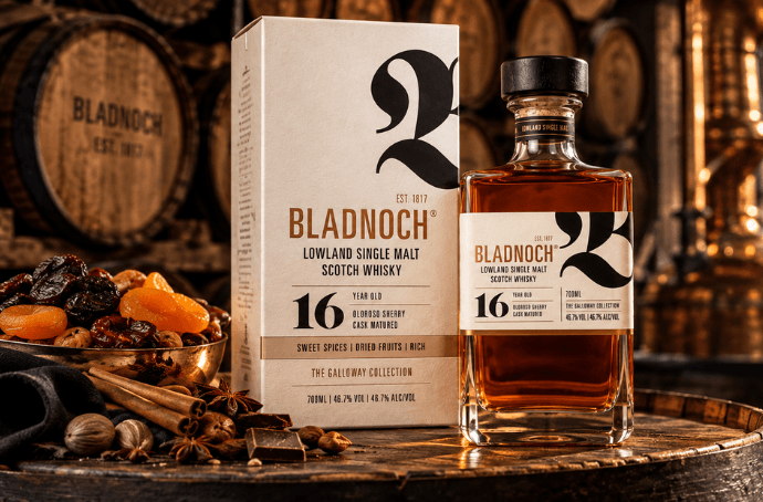 Bladnoch Alinta Peat PX Sherry & Bourbon Cask Matured 0,7L