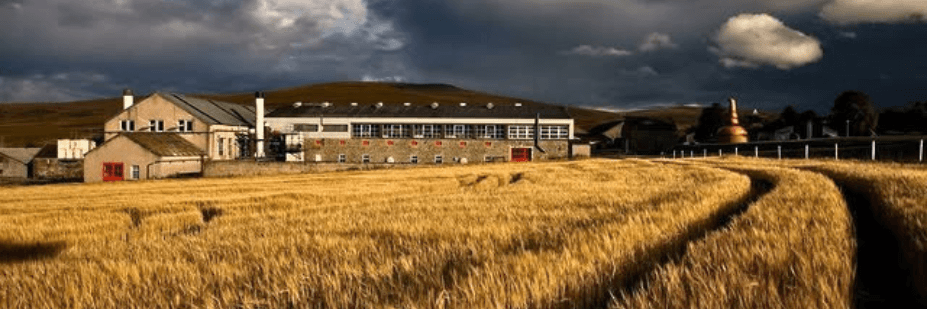 Logo Glenfarclas na destylarni